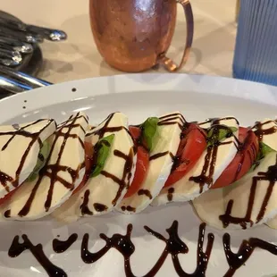 Caprese salad. Pretty good.