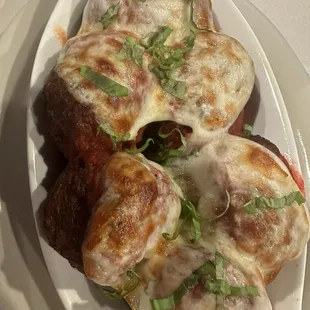 The meatballs were my fave! Very hearty.