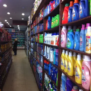 a grocery store aisle