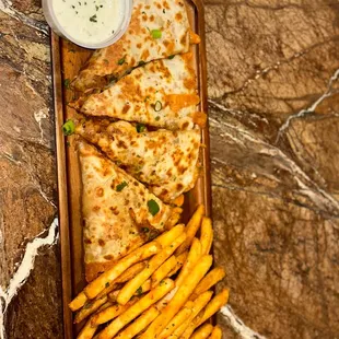 SEAFOOD QUESADILLA
