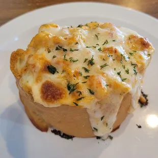 The Cajun crawfish bread. I&apos;m sorry yall can&apos;t taste a picture. I guess you&apos;ll have to go try some for yourself!