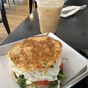 Breakfast sandwich