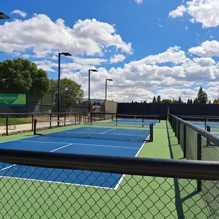Pickleball courts at Johnson Ranch Sports Club South (pickleball complex)