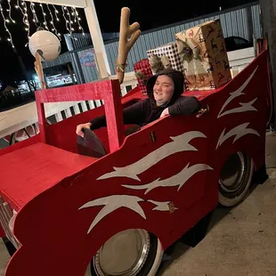 Set up for Christmas