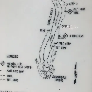 Map of Johnsondale Bridge