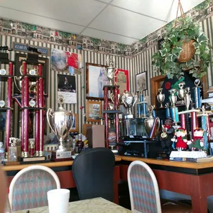 The trophies to prove he's great