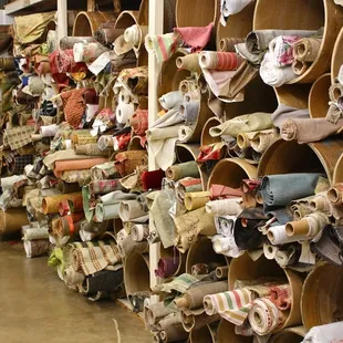 Remnant fabrics range from $3-$8.00 yd.