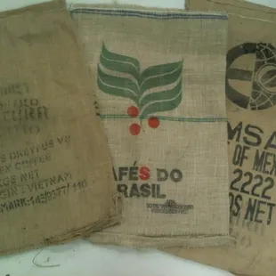 Recycled Coffee Bean Bags