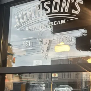 Checking out this new ice cream place