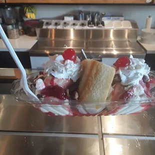 Strawberry Shortcake Sundae