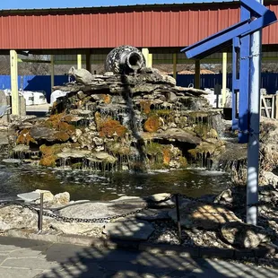  a water feature