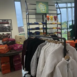 Tons of fun merchandise in all sizes.