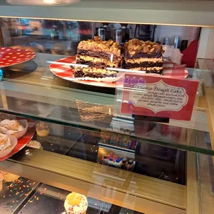 a variety of desserts