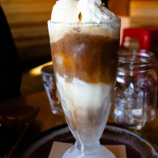 root beer float