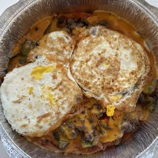 Mexican Egg breakfast
