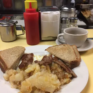 2 Egg Platter with Sausage