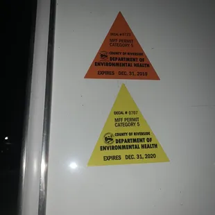 Health Department Permit