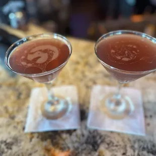 Pomegranate martini
