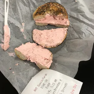 Poppy with Strawberry Cream Cheese