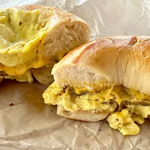 Plain Bagel with Sausage, Egg and Cheese - July 2022