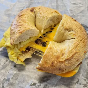 Stretchy cheese is the best!