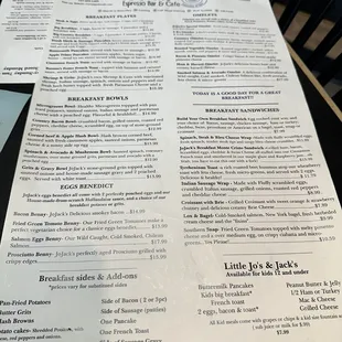 Menu lunch