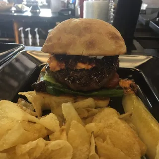 Jalapeno & Bacon Jam Burger*