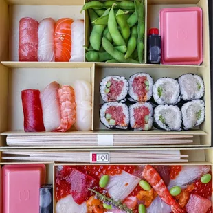 Omakase Chirashi Box &amp; Joji Box 2 (@joeynht)