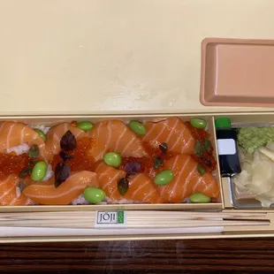 Salmon Ikura Chirashi Box