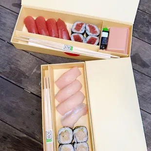 Tuna Flight and Hamachi Flight