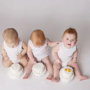 The Church triplets 1st birthday session!
 
 Check out their channel!
 https://youtu.be/ocuVjG6PqLs