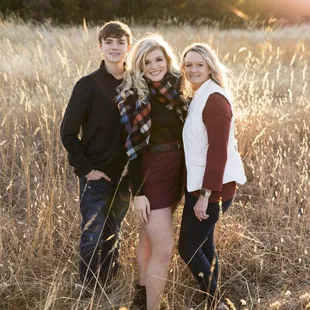 Look at this gorgeous little family! I had such a fun time shooting their session on this nice fall afternoon! #WichitaKansas