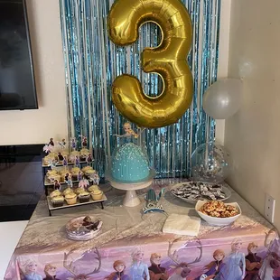 Elsa birthday party