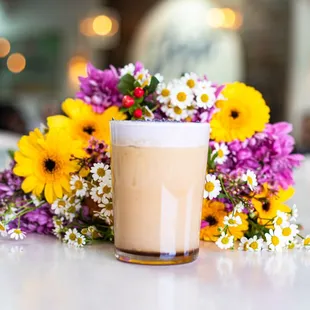 Honey Lavender Latte - Spring Menu