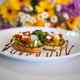 Spring Avocado Toast - Spring Menu