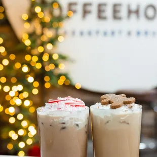 Peppermint Mocha &amp; Gingerbread Latte ~ Winter Menu