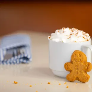 Gingerbread Latte at JOJO Coffeehouse