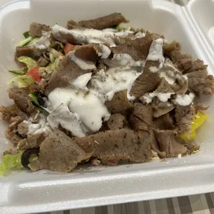 Gyro salad