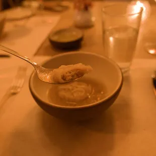 Crab dumplings