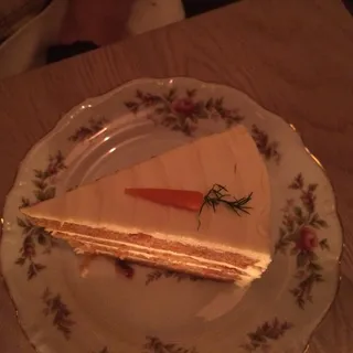 Carrot Cake with Cream Cheese Frosting (serves 8 to 10 guests)