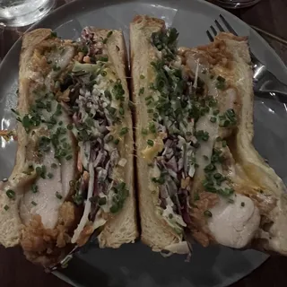 Fried Chicken Melt Sandwich