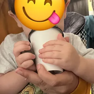 Kid sized chocolate milk steamer
