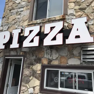 the front of a restaurant