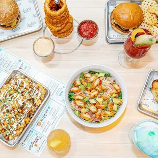 Diner Classics - Smashburger, Loaded Fries, Onion Rings, Salads, Overstuffed Sandwiches &amp; More!
