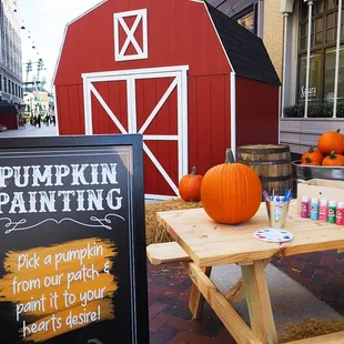 Pumpkin Painting at JoJo&apos;s Pumpkin Patch in Detroit