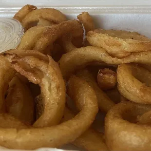 Side of Onion Rings $9.00