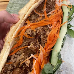 Bahn mi hoagie