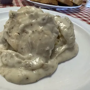 1/2 Order of Biscuits and Gravy