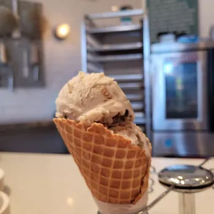 Vegan cookie dough ice cream