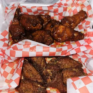 chicken, poultry, chicken wings and fried chicken, fried chicken, food, chicken wings, fried chicken wings, bbq wings, bbq chicken